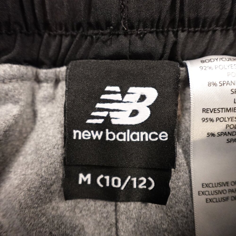 New Balance Youth Lined Jogger Pants Black Size M (10/12) Athletic Fit - Picture 3 of 14